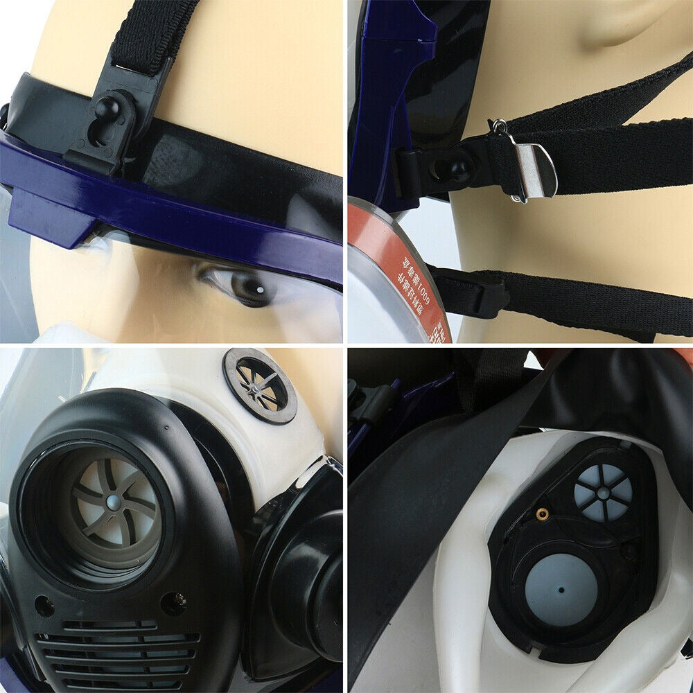 StoneSky 17 in1 Full Face Gas Mask Facepiece Respirator For Painting Spraying 6800 Series