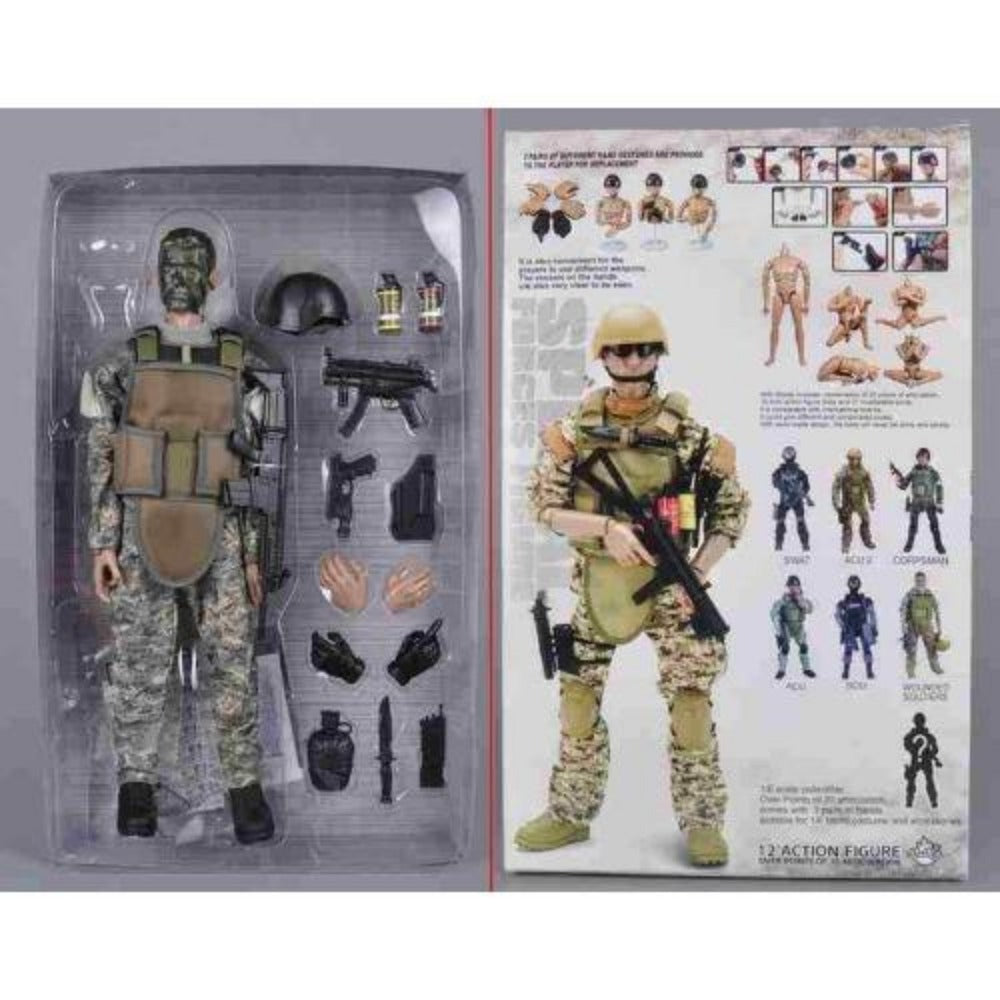 STONESKY 1/6 military Soldier Action figures Modle SDU/SWAT/ACU/Injured /Medical Soldiers