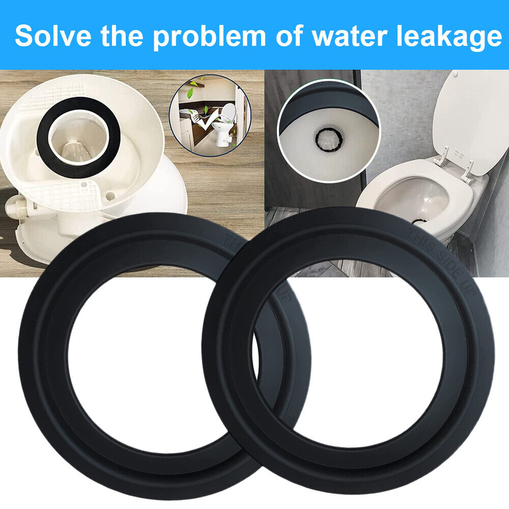 StoneSky 2Pcs Toilet Flush Ball Seal 385311658 Replacement For Dometic 300 310 320 RV