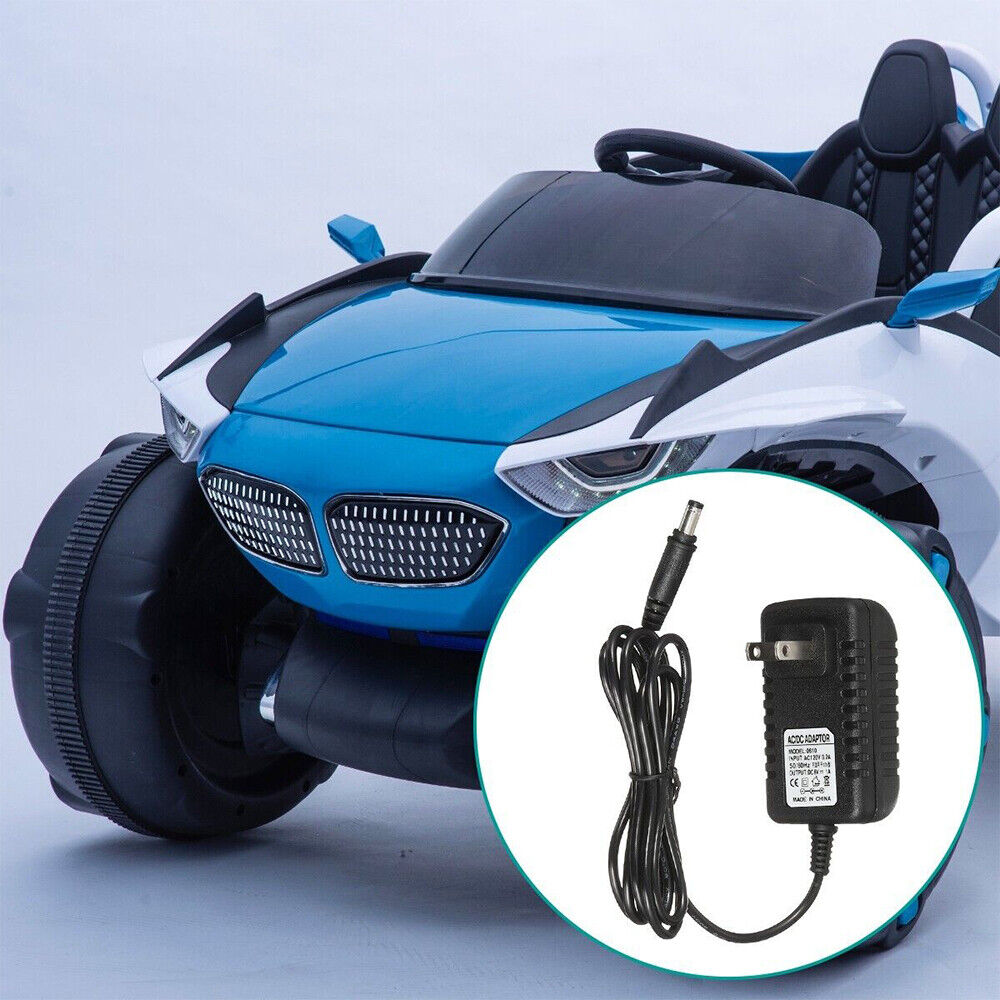 STONESKY 6V 1A Battery Adapter Regulated Charge For Kids Battery Powered Ride-on Toys
