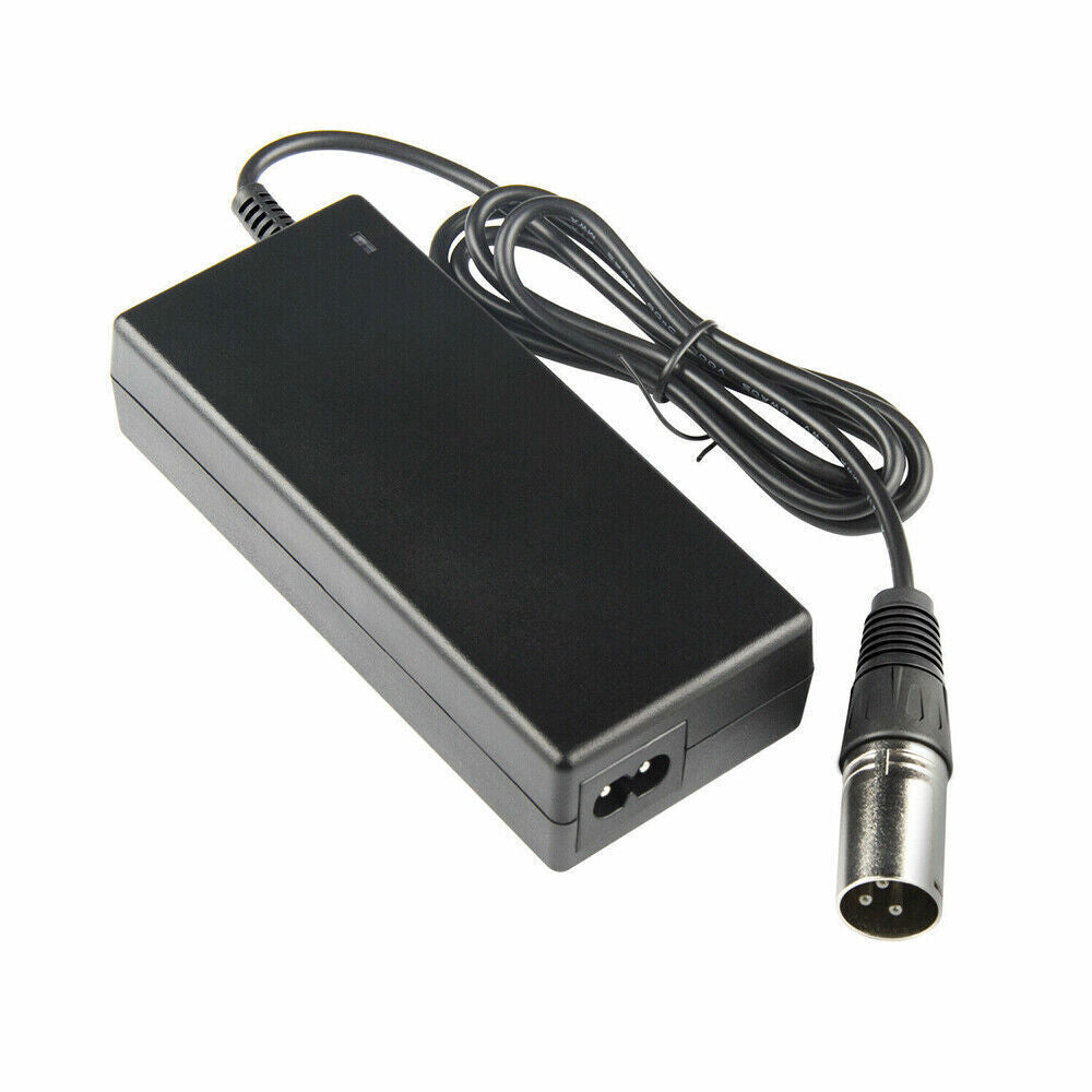 STONESKY 42V 2A Adapter Power Supply For 36V E-Bike Balance Scooter Battery 3Pin XLR Male