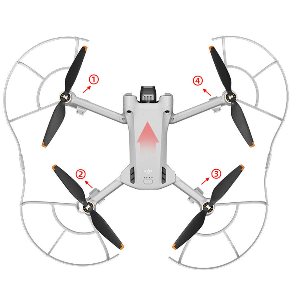 StoneSky Propeller Guard+Propeller Holder+Foldable Landing Gear for DJI Mini 3 Pro 3 In 1