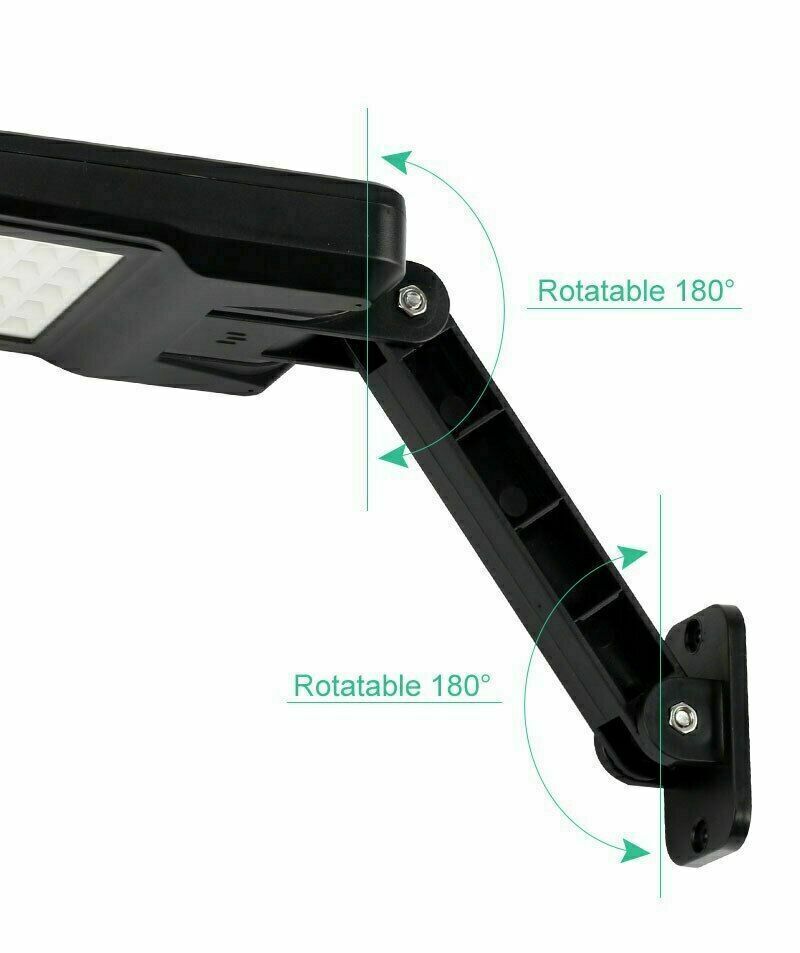 StoneSky 60 LED Solar PIR Motion Sensor Street Wall Light Outdoor Waterproof Lamp +Remote