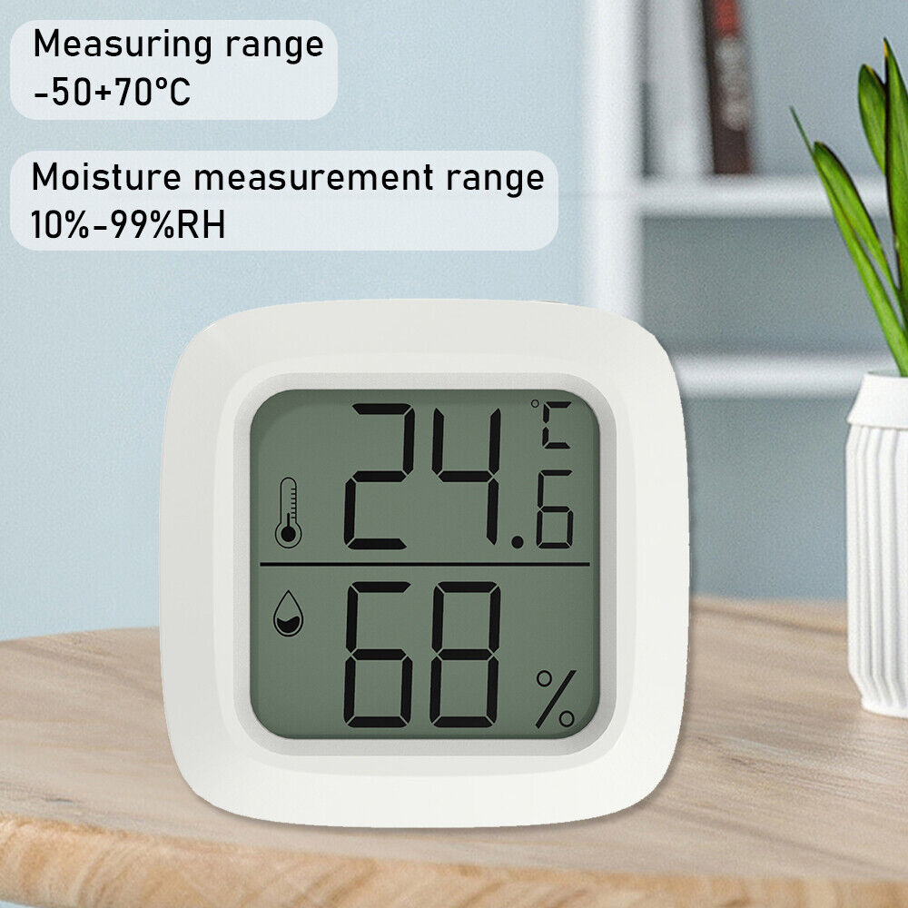 StoneSky Mini Thermometer Digital LCD Display Hygrometer Temperature Humidity Meter