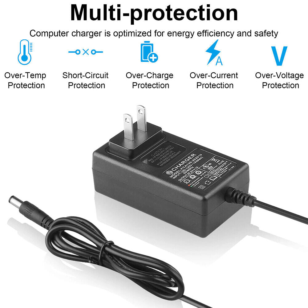 StoneSky Massage Gun Charger AC/DC 24V-25.2V Adapter For 24V Muscle Deep Tissue Massage