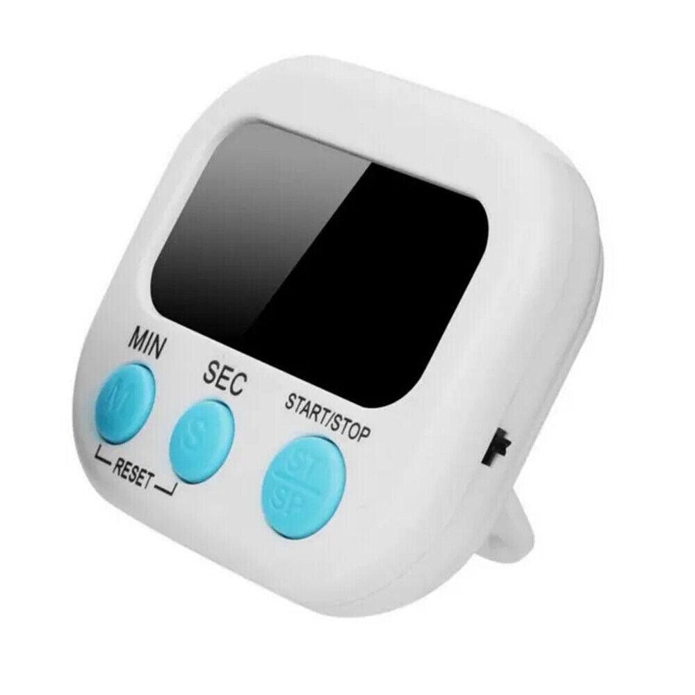 StoneSky Digital Kitchen Timer Magnetic Back and ON/Off Switch Loud Alarm Cooking Timer