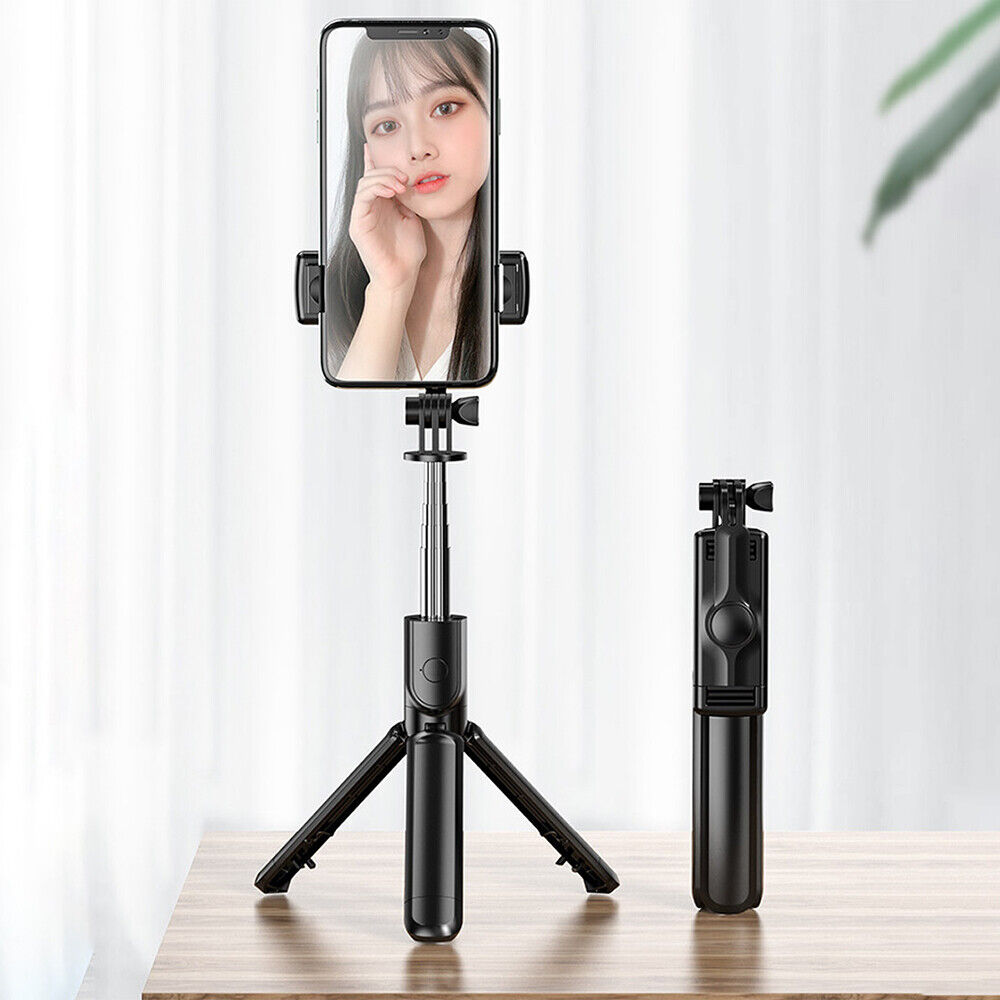 StoneSky Remote Selfie Stick Tripod Phone Desktop Stand Desk Holder For iPhone/Samsung US