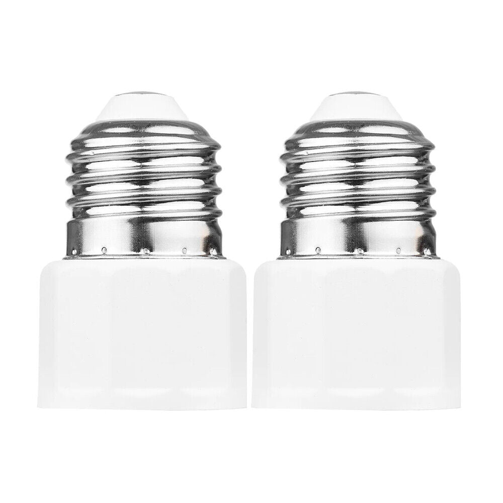StoneSky Light Socket to Plug Adapter 3 Prong E26/ E27 Light Bulb Outlet Adapter Screw in