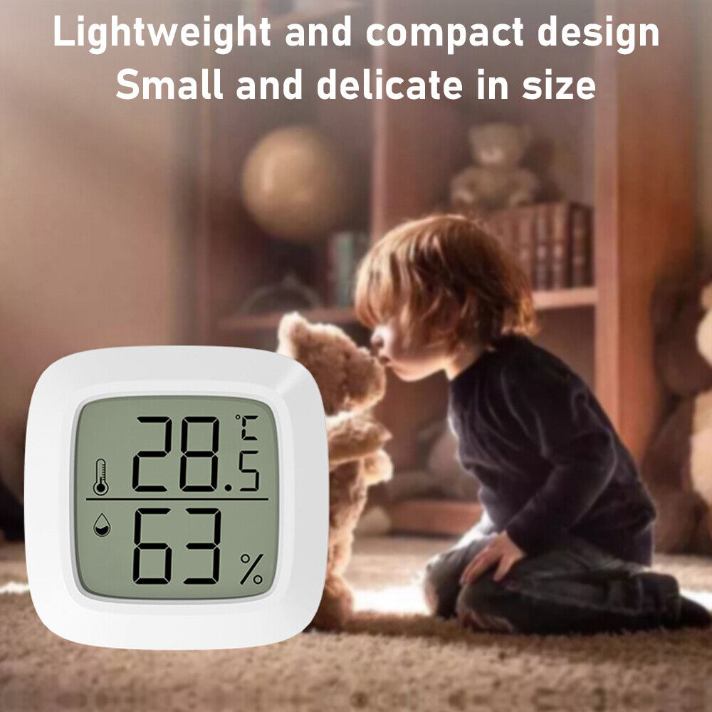 StoneSky Mini Thermometer Digital LCD Display Hygrometer Temperature Humidity Meter