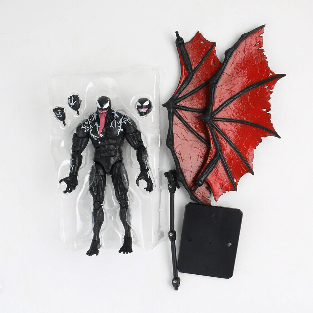 7 inch Venom Carnage Action Figure Venom Wing Collectible Model Toy PVC Boxed