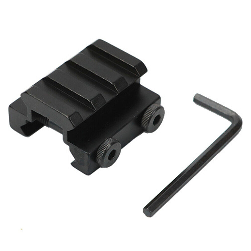 STONESKY 3Slot Low Profile Riser Mount 20mm Weaver Picatinny Base Riser Mount Accessories