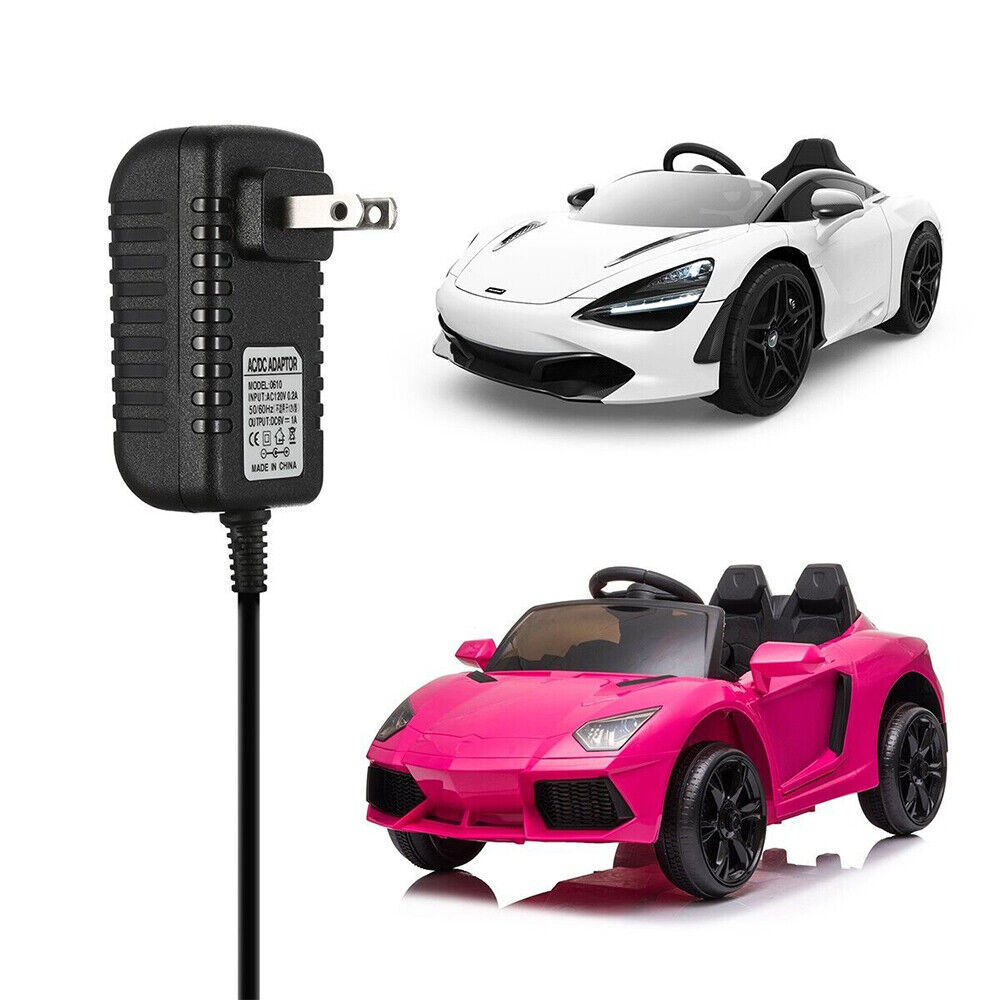 STONESKY 6V 1A Battery Adapter Regulated Charge For Kids Battery Powered Ride-on Toys