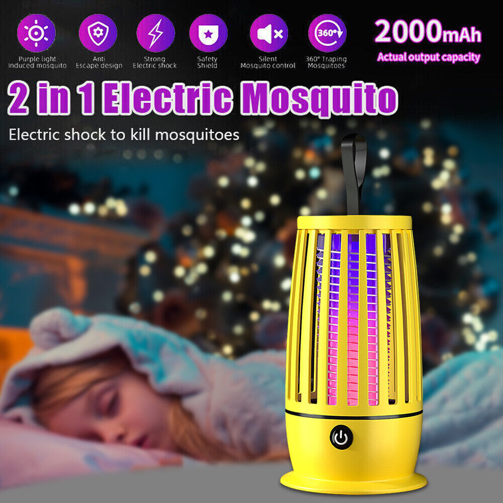 StoneSky Mosquito Killer Insect Zapper Electric Lamp Bug Fly Trap Pest Control LED Light