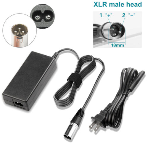 StoneSky 24V 2A-5A XLR Battery Charger for Mobility Pride Scooter Electric Wheelchair