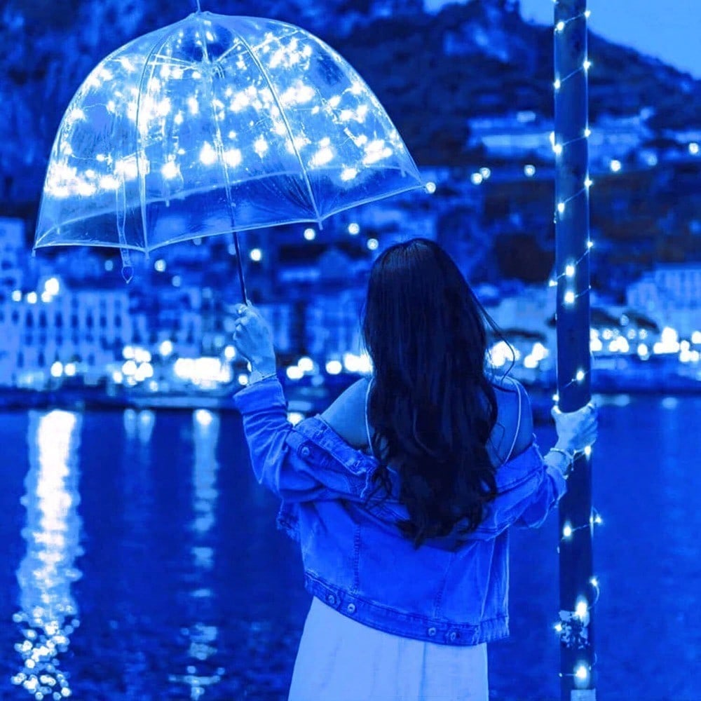 STONESKY 300 LED Solar Fairy String Lights Outdoor Garden Party Path Lawn Tree Decor Xmas