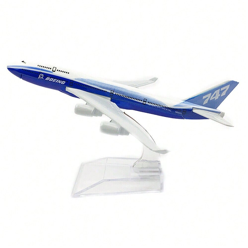 STONESKY 16cm 1:400 B747 Prototype Alloy Diecast Plane Model Airplane Simulation Aircraft