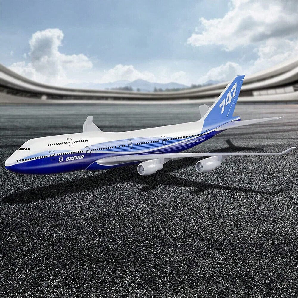 STONESKY 16cm 1:400 B747 Prototype Alloy Diecast Plane Model Airplane Simulation Aircraft