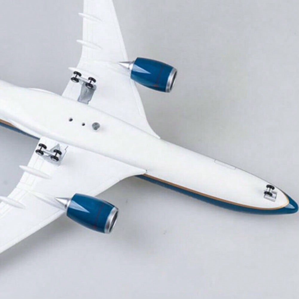 STONESKY 18" Vietnam Airlines A350 Airplane Model W/Wheel Light 1:142 Resin Aircraft Toy