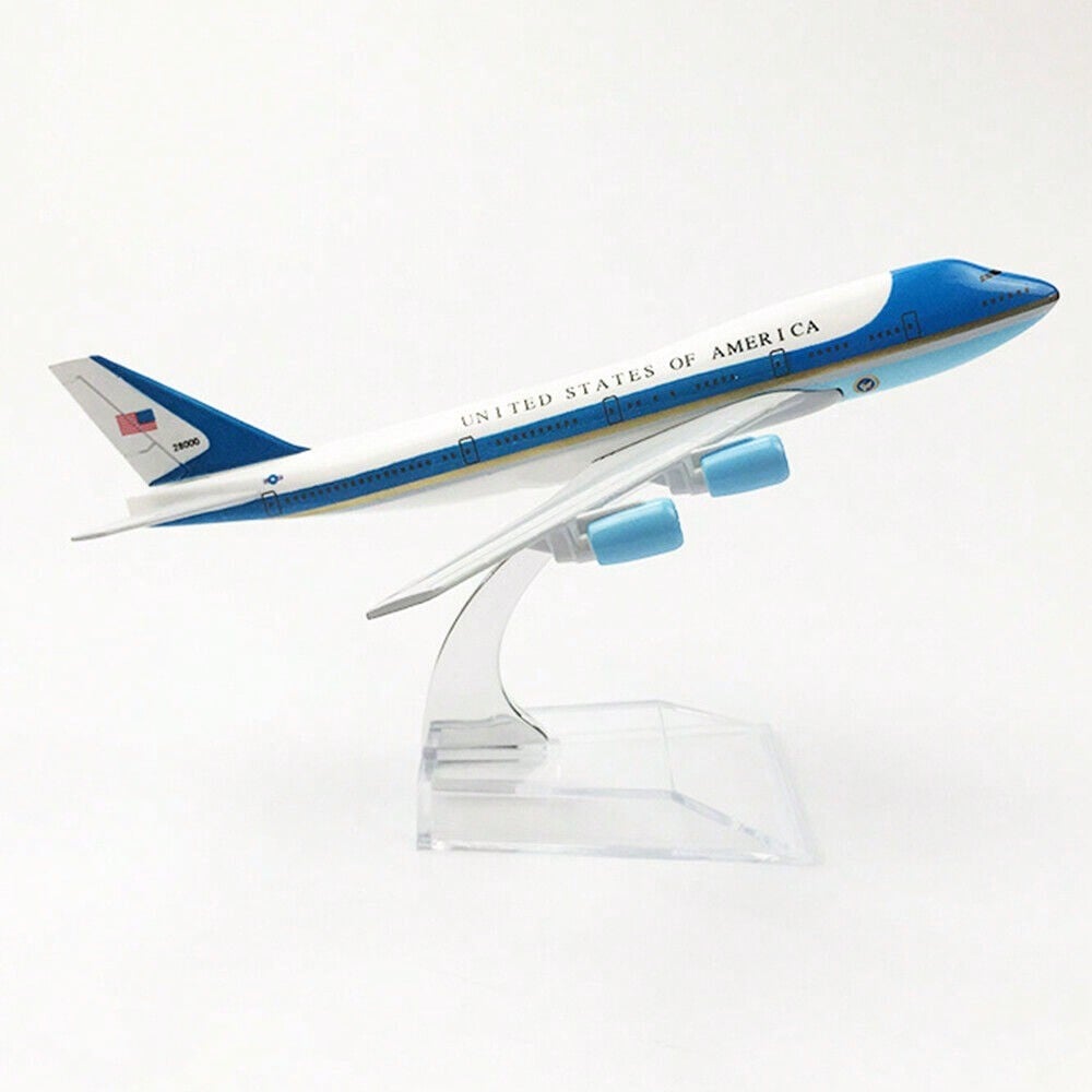 STONESKY 1:400 American One B747 Model Airplane Metal Plane Diecast Airplanes