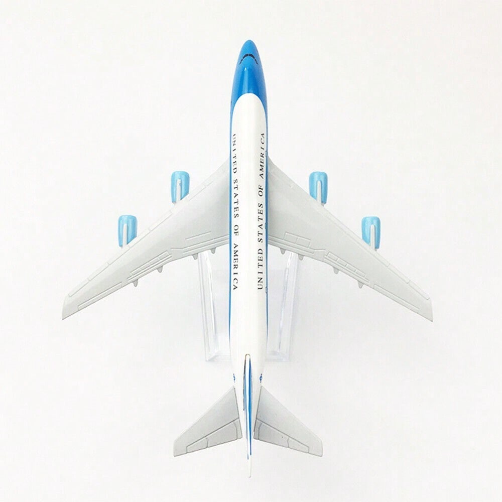 STONESKY 1:400 American One B747 Model Airplane Metal Plane Diecast Airplanes