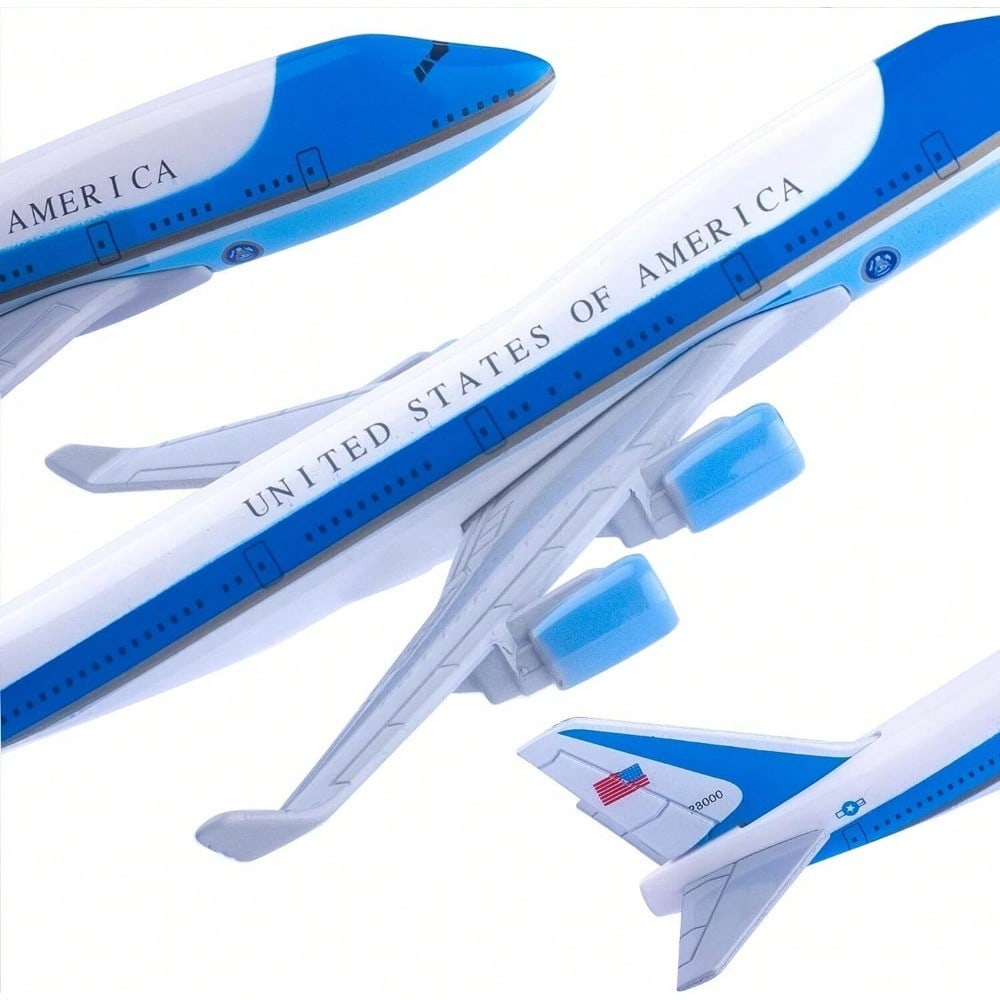 STONESKY 1:400 American One B747 Model Airplane Metal Plane Diecast Airplanes