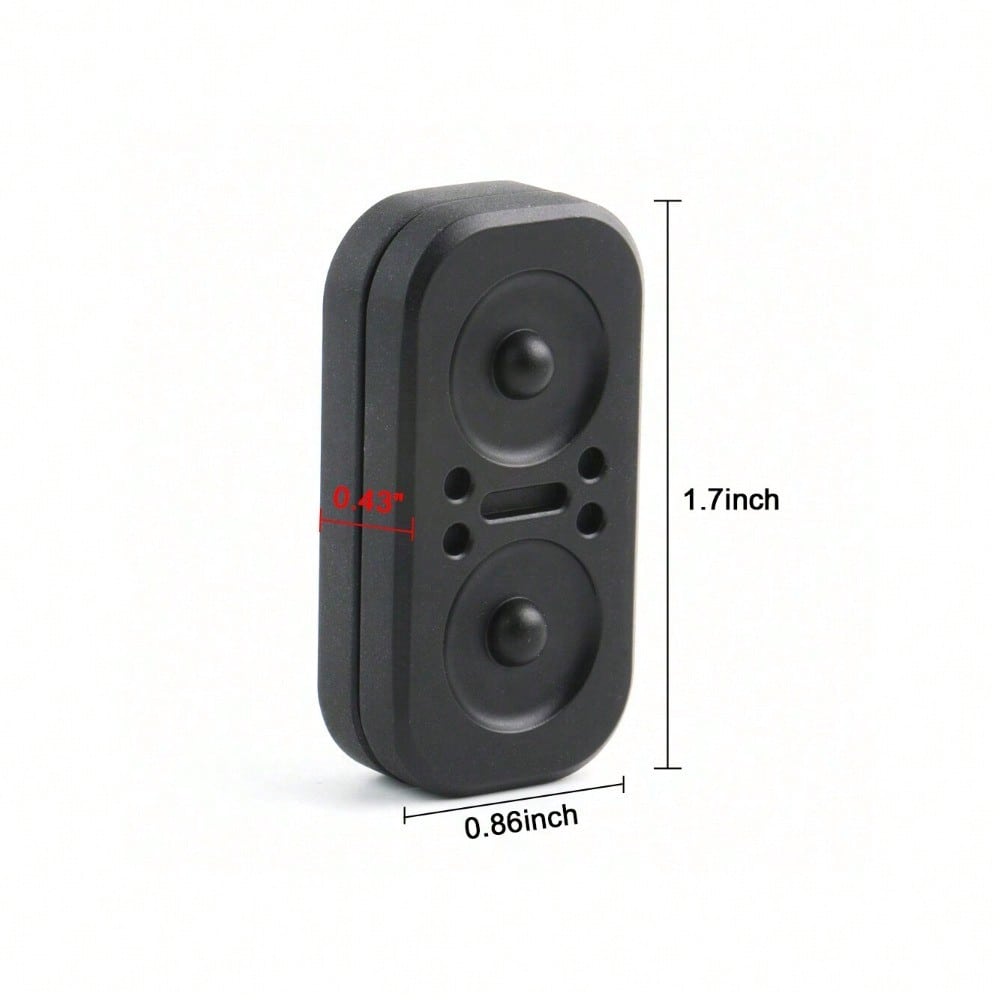 StoneSky Owl Fidget Slider - Magnetic Metal Fidget Toys Spinner Stress Relief Toy, Men's EDC Fidget Toy Haptic Coin Office Desk Toys Gifts For Adults