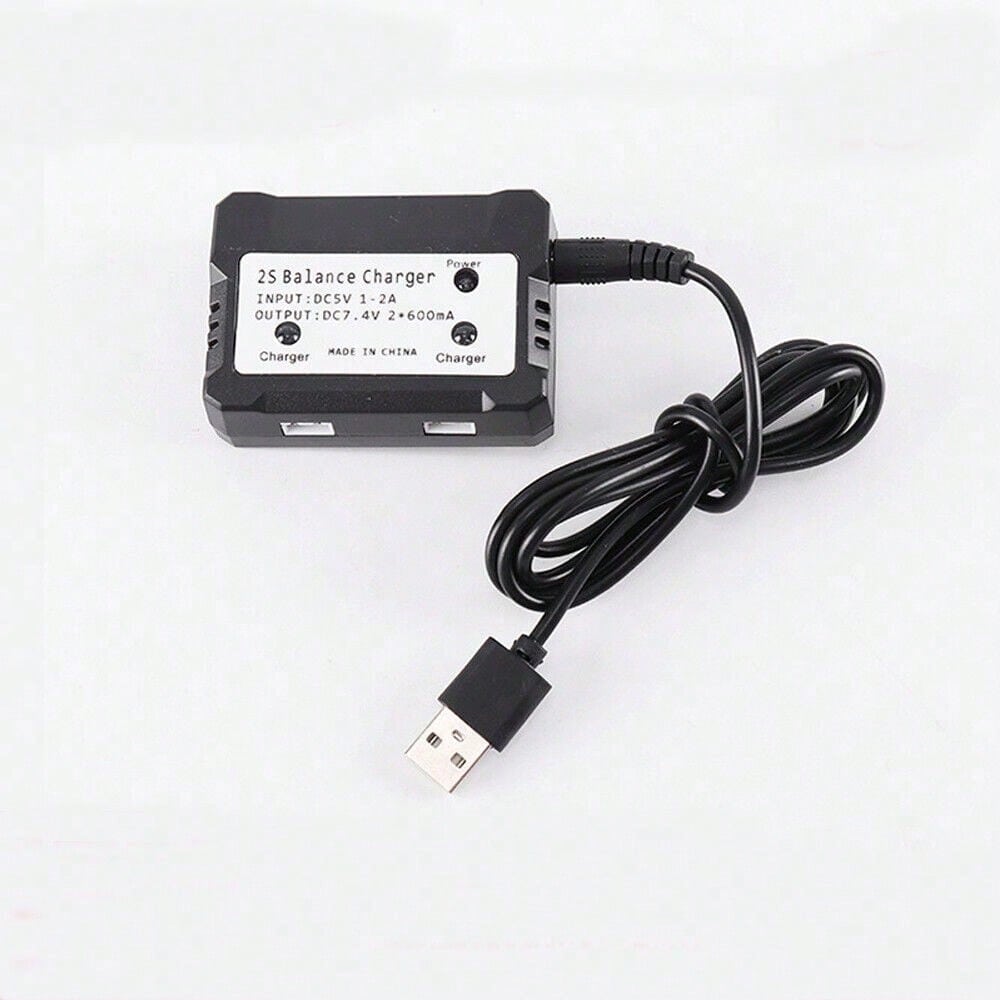 STONESKY 7.4V Lithium Battery Balance USB Charger Box For Hubsan H501S H502S RC Airplanes