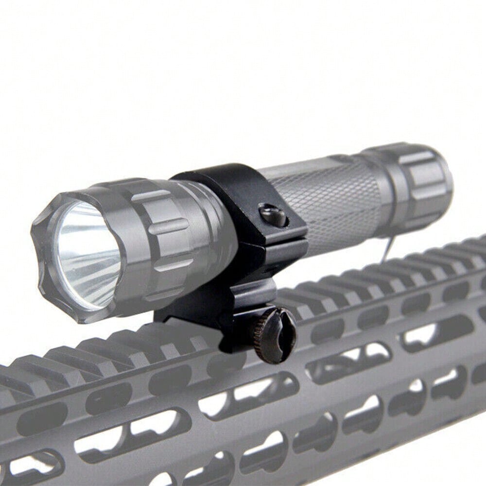 STONESKY 2Pcs High/Low Profile 1" Scope Ring Light Mount For 20mm Picatinny Weaver Rails