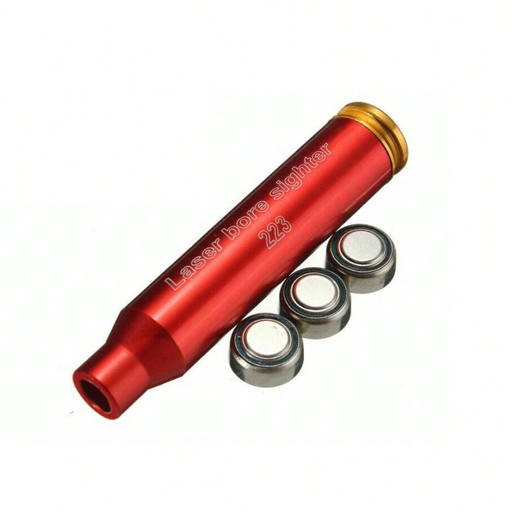 STONESKY Red Laser 223REM Bore Sighter Sight Cartridge 5.56 Dot Boresighter For Hunting