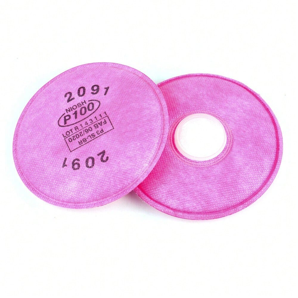 STONESKY 10PCS 2091 Filter Replacement For 6200,6300,6800,7502 Series Respirator 2091CN