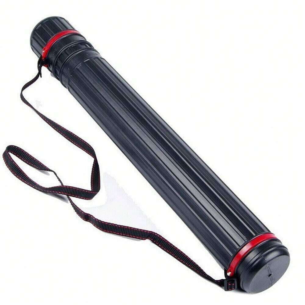 STONESKY 41-inch Adjustable Hunting Arrows Tube Quiver Case Accommodates 12-24Pcs Arrows