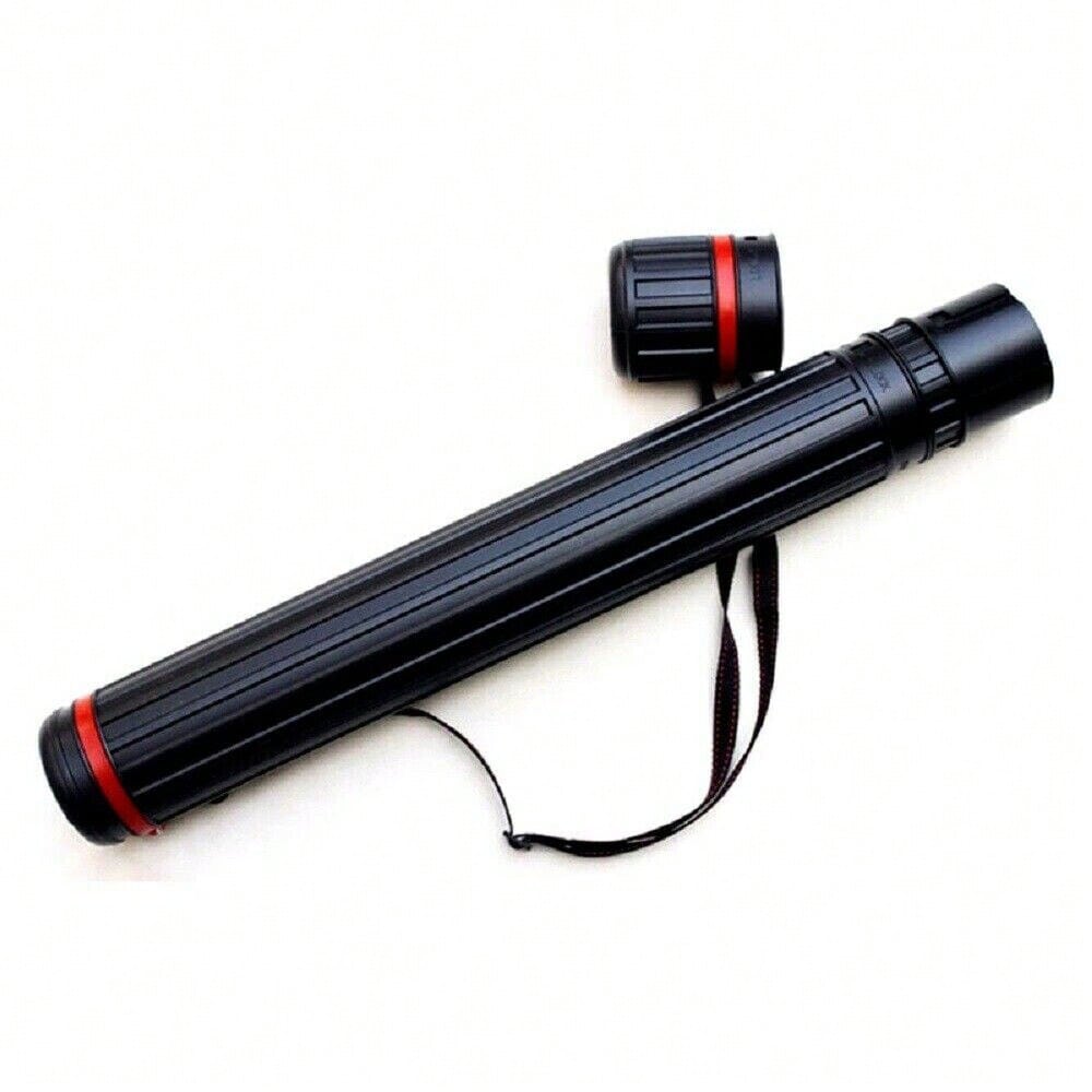 STONESKY 41-inch Adjustable Hunting Arrows Tube Quiver Case Accommodates 12-24Pcs Arrows
