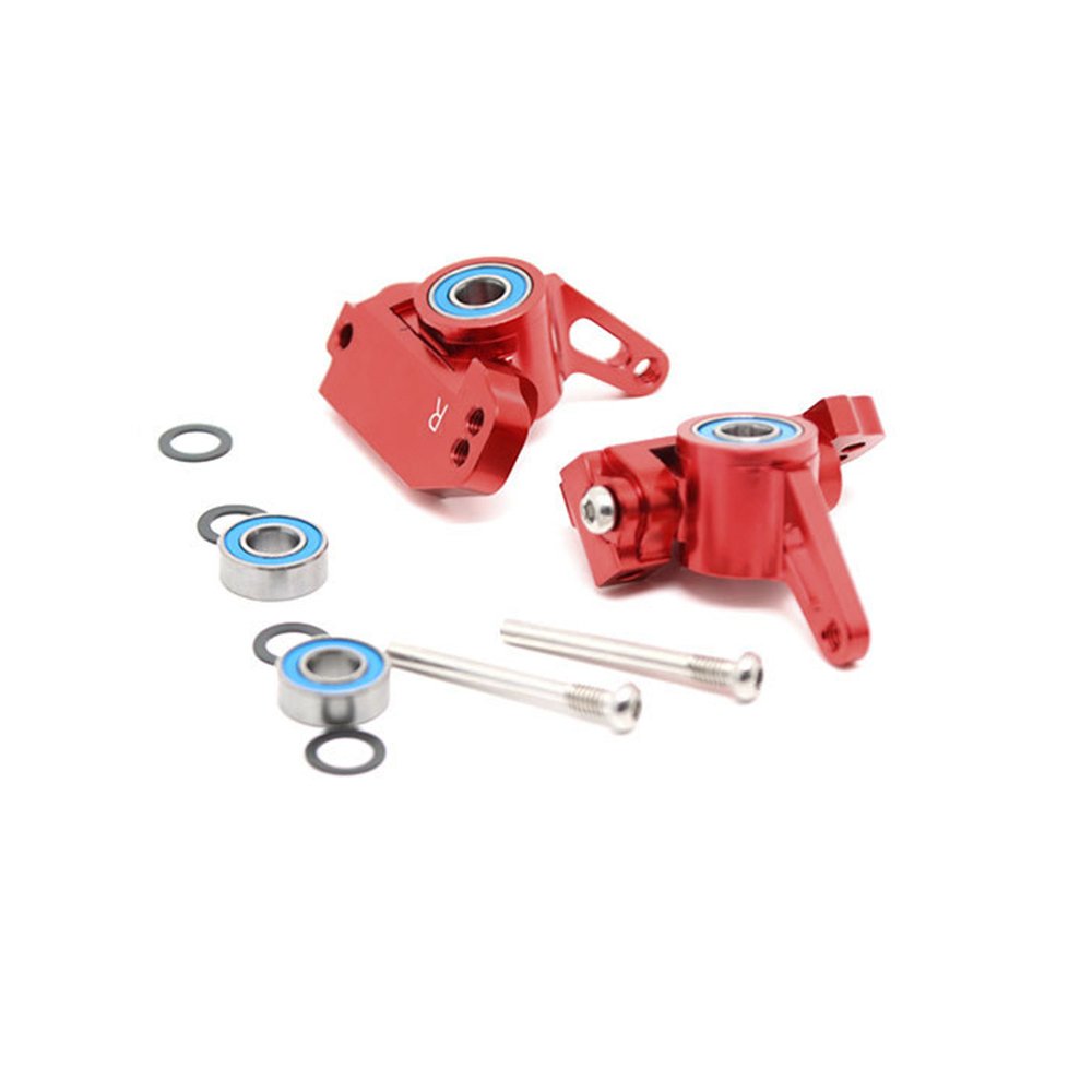 StoneSky Front Caster Block Steering & Rear Stub Axle Carriers For 1/10 Traxxas 2WD Slash