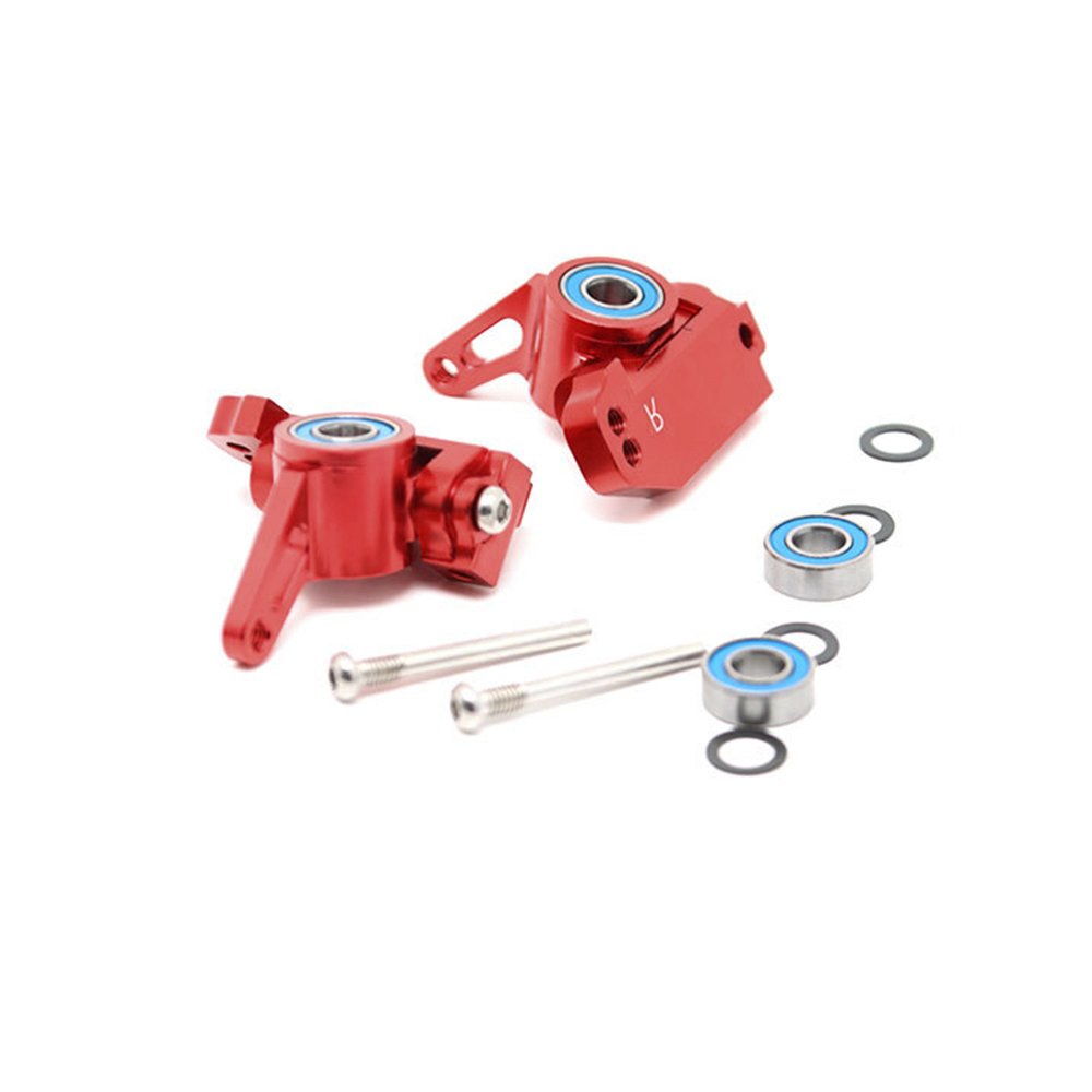 StoneSky Front Caster Block Steering & Rear Stub Axle Carriers For 1/10 Traxxas 2WD Slash