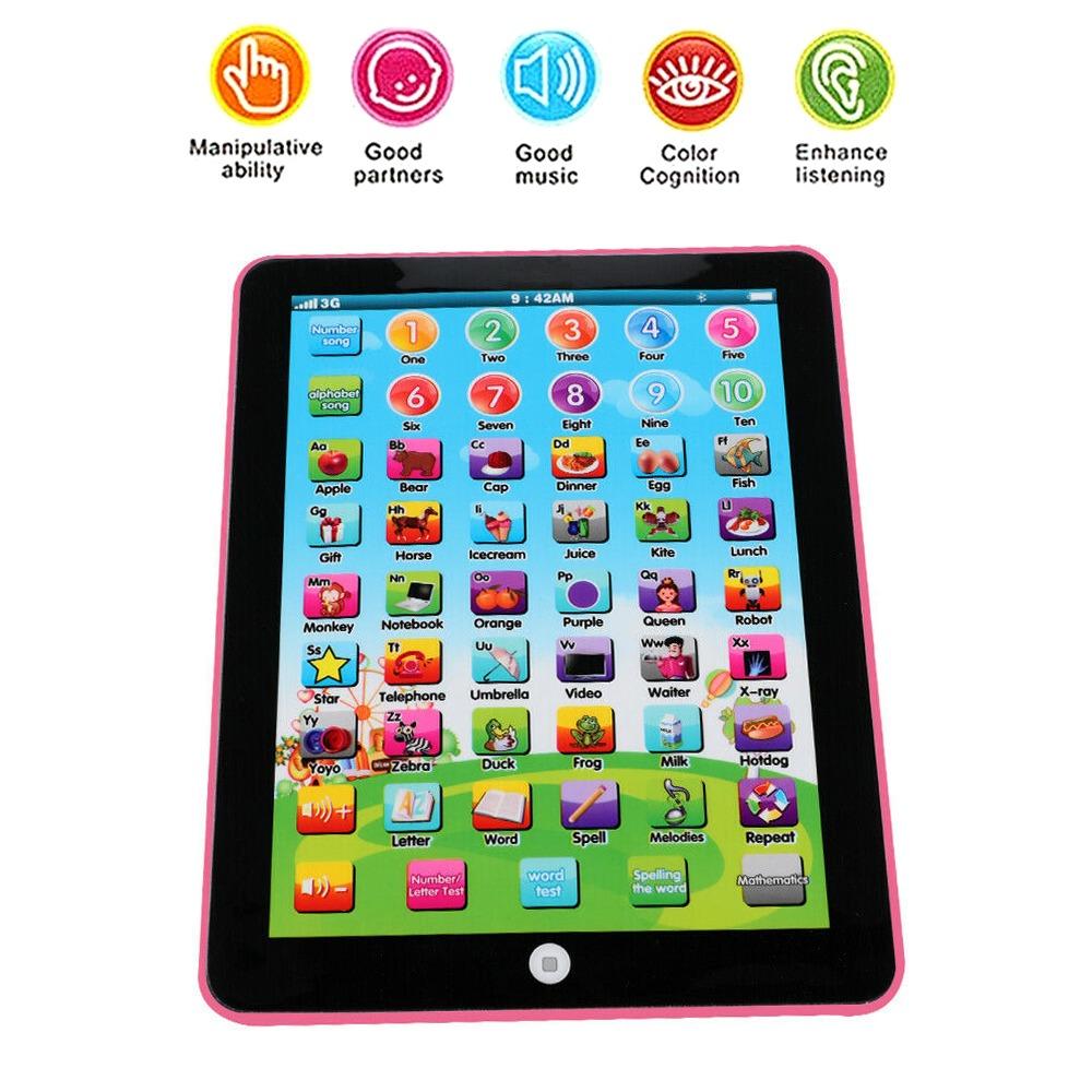 STONESKY Kids Boy Girl Educational Toys For 1-6 Year Olds Toddlers Baby Learning Tablet