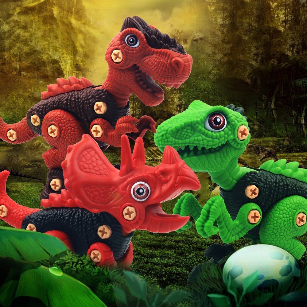 STONESKY Educational Learning Toys for Kids Age 3 4 5 6 7 8 Year Take Apart Dinosaur Toy