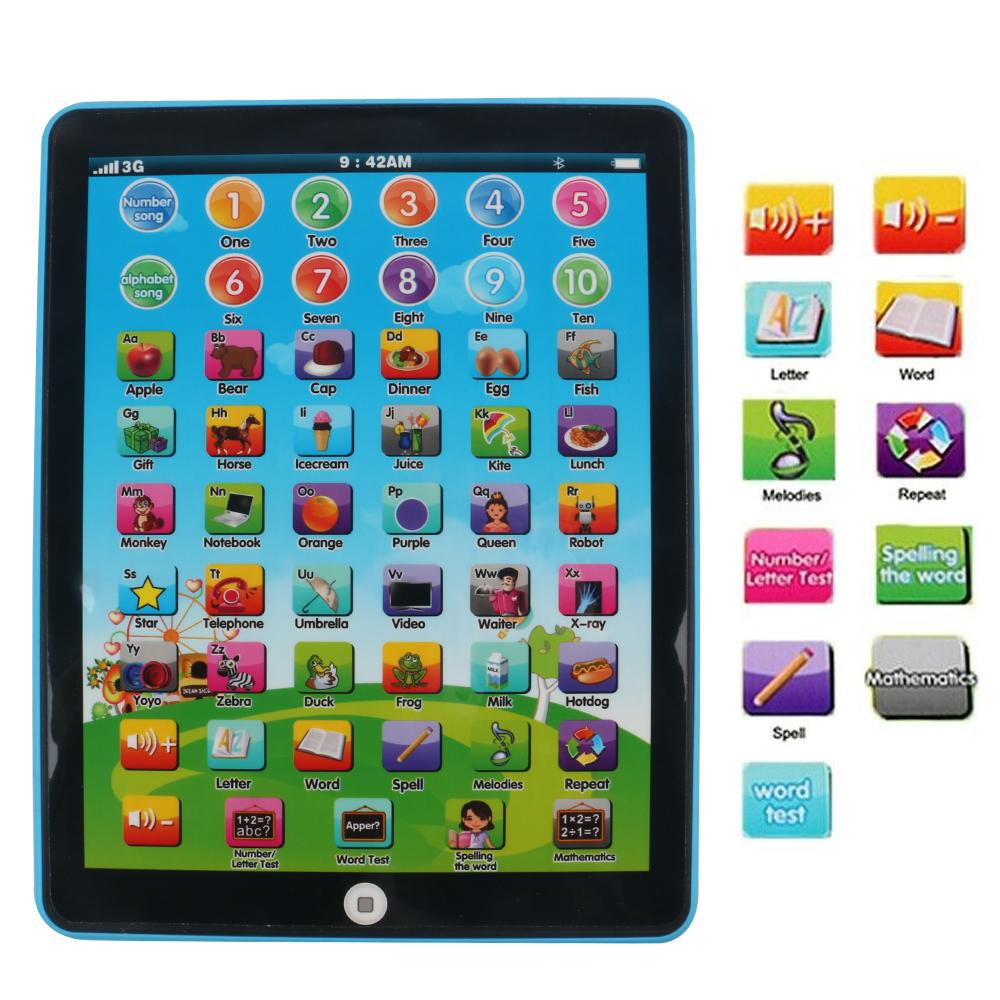 STONESKY Kids Boy Girl Educational Toys For 1-6 Year Olds Toddlers Baby Learning Tablet