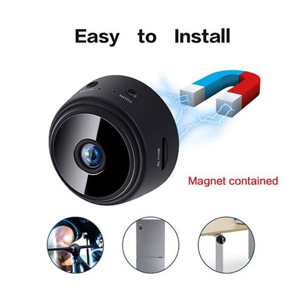 StoneSky Mini Hidden Spy Camera Wireless Wifi Home Security Night Vision HD 1080P w/ 32GB