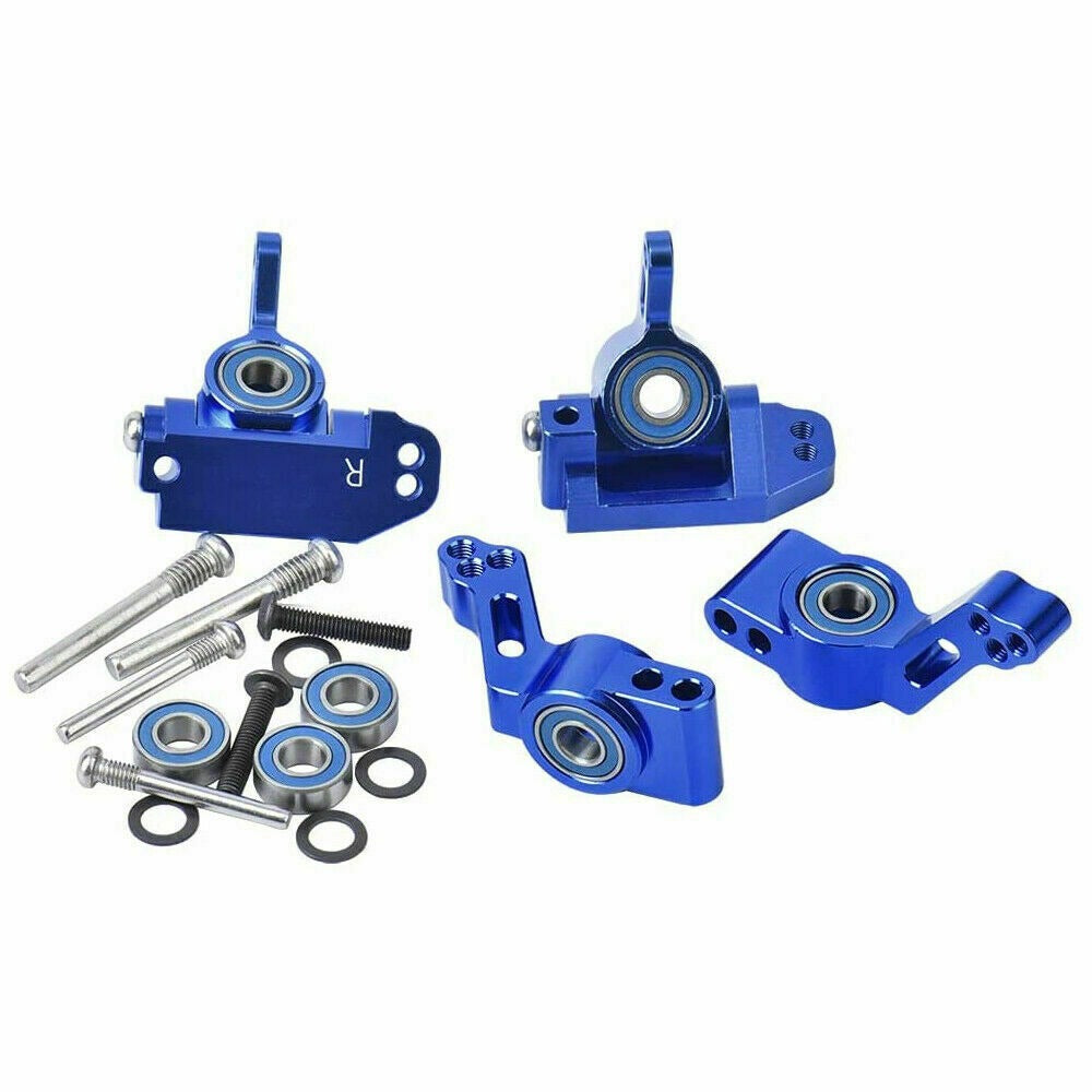 StoneSky Front Caster Block Steering & Rear Stub Axle Carriers For 1/10 Traxxas 2WD Slash