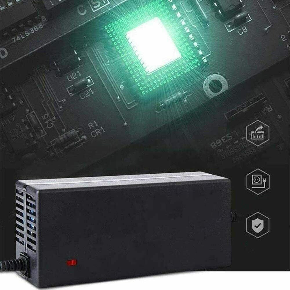 StoneSky 48V 54.6V 2A 13S Electric Bike Ebike Li-ion Battery Charger DC 5.5x2.1mm Plug US