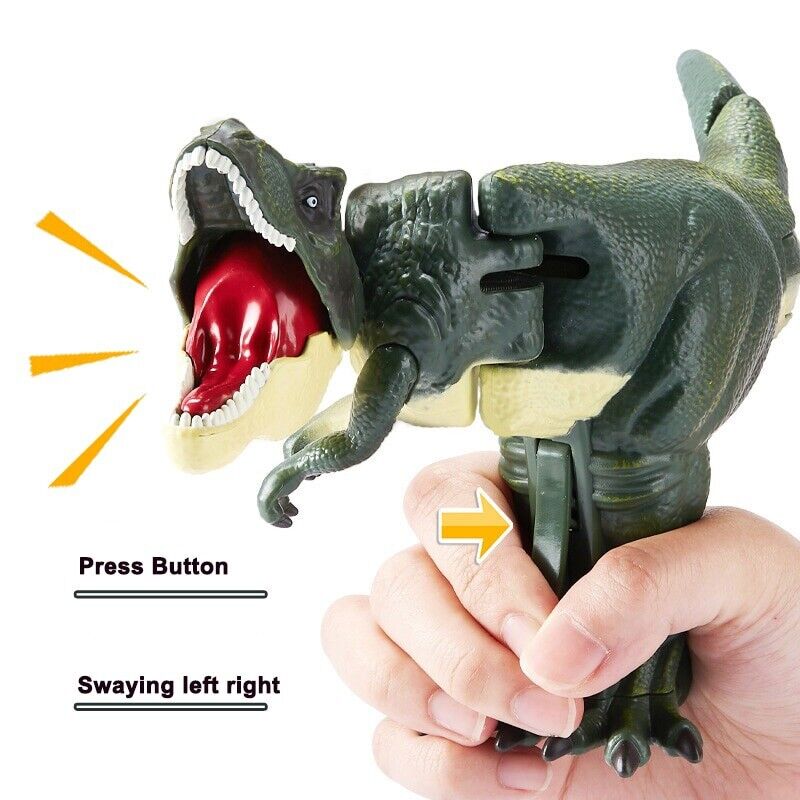 STONESKY Funny Sound Dinosaur Toys Trigger The T-Rex Dinosaur Chomper Toys Dino Grabber