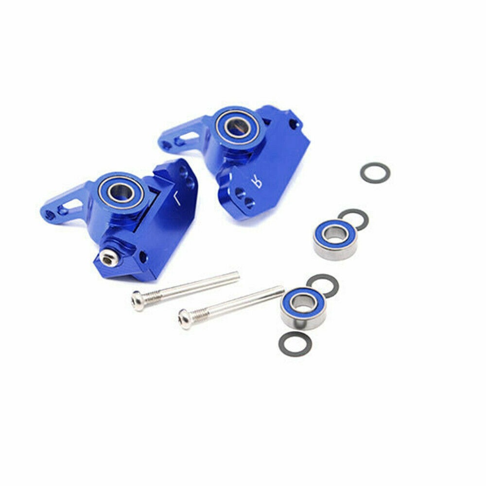 StoneSky Front Caster Block Steering & Rear Stub Axle Carriers For 1/10 Traxxas 2WD Slash
