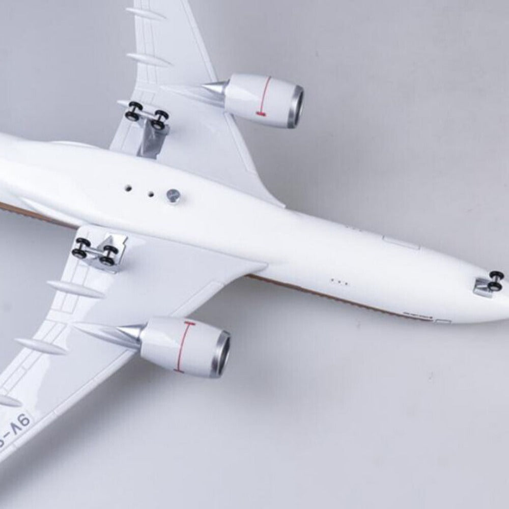 StoneSky 1/142 Singapore Airlines LED Light Plane Airplane Model A350 Passenger Aircraft