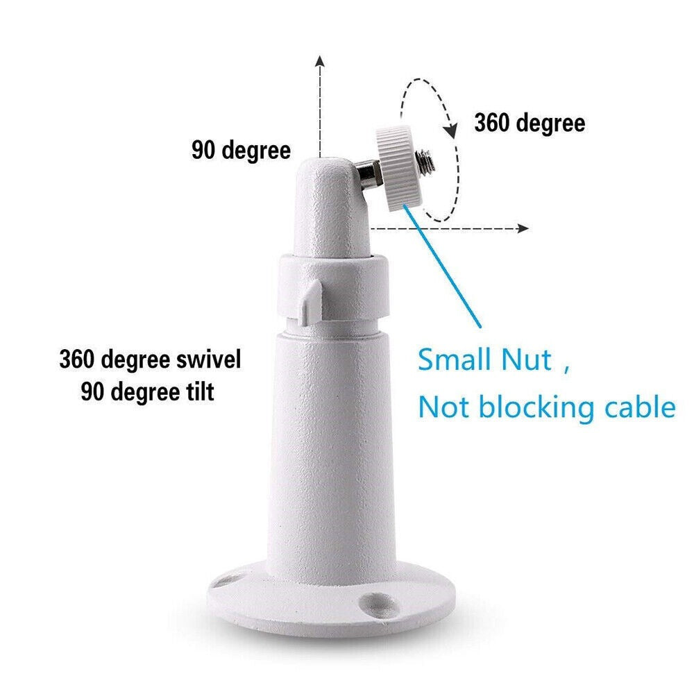 StoneSky 4Pack Security Camera Wall adjustable Mount For Arlo Arlo Pro Pro 2 Pro 3 White