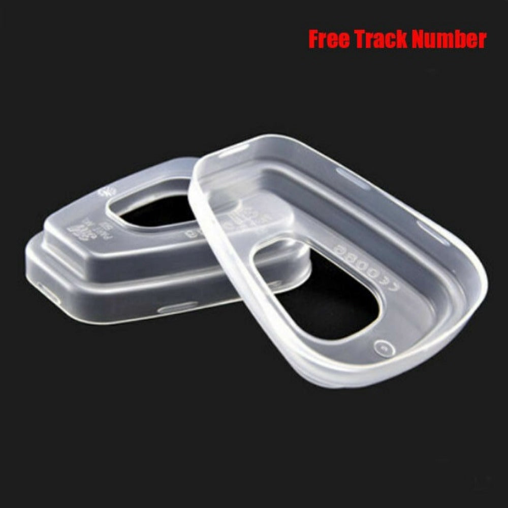 StoneSky Gas Mask US 2Pcs/1Pair 501 Filter Retainer Cover For 6100/6200/6800/7501/7502