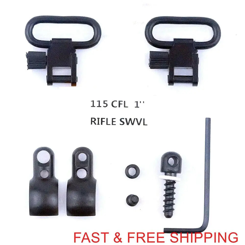STONESKY Lever Action Sling Mount Kit Split Band with 1'' QD 115 Sling Swivels For Hunting accessories USA