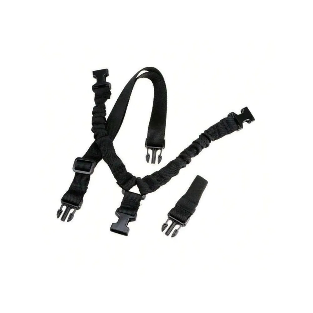 Tactical One Single Point Rifle Sling Gun Sling Strap with High-Quality Lens Riflescope and Quick Detach QD Buckles