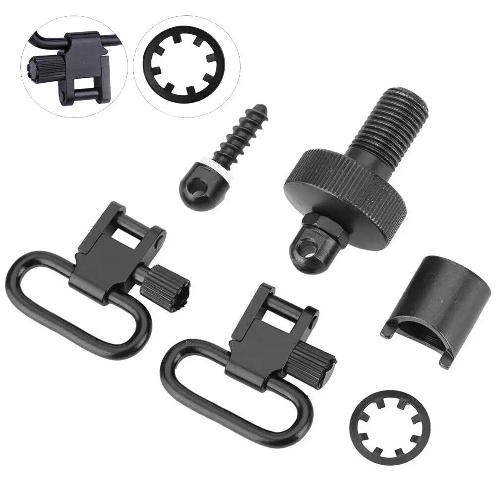 STONESKY 1" QD Sling Swivels Mount Kit 12 GA Cap Sling Adapter for Mossberg 500 For Hunting accessories