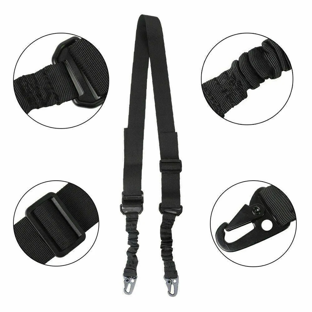 STONESKY Upgrade Your Hunting Experience with 2Pcs M-Lok QD Sling Mount and 2 Point Sling Strap for MLOK Rail – Easy to install and Use