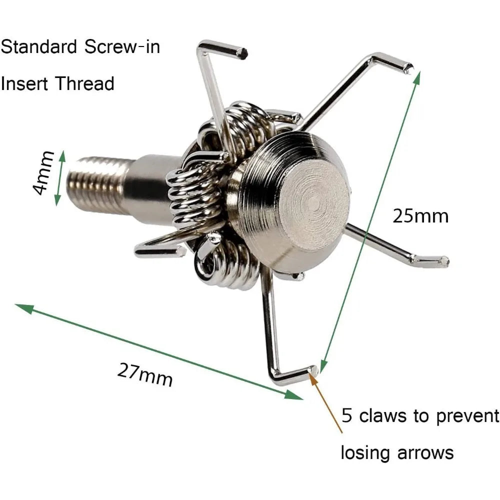 STONESKY 12pcs Judo Broadheads 100 Grain Hunting Arrow Head Tips Archery Points with Box Head Tips Hunting
